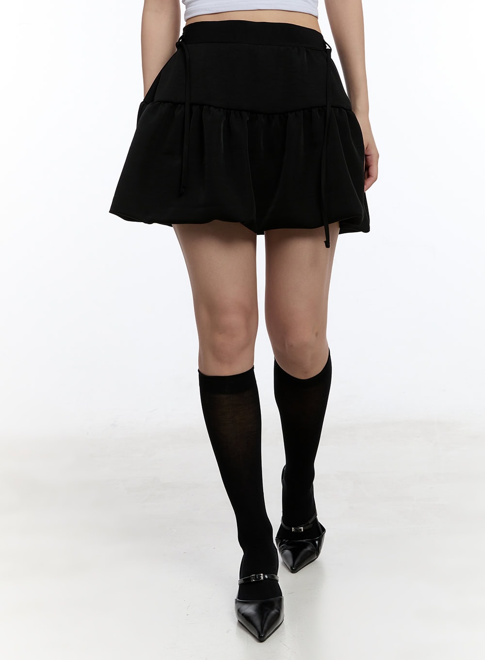Ribbon Mini Skirt IU504