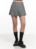 Pleated Mini Skirt CU517