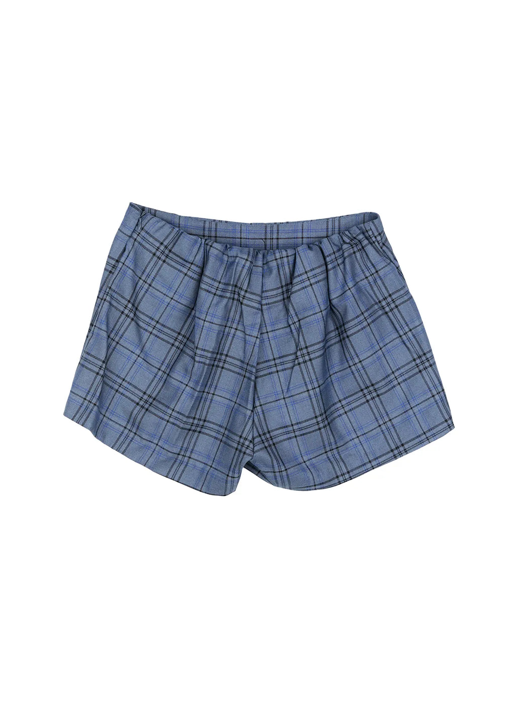 Plaid Slit Mini Skort CG501